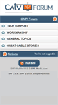Mobile Screenshot of catvforum.com